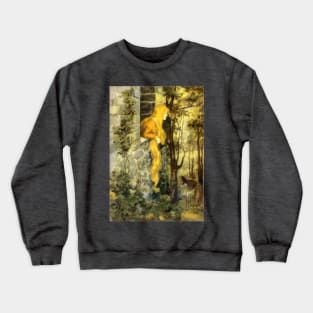 Vintage Rapunzel Fairy Tale Crewneck Sweatshirt